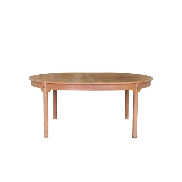 Mid-Century Modern Large Model 142 Dining Table in Oak by Børge Mogensen for Karl Andersson & Söner, 1960s For Sale - Image 3 of 18