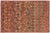 Contemporary Balochi Purple/Rust Wool Rug - 3'5''x4'11'' For Sale - Image 10 of 11