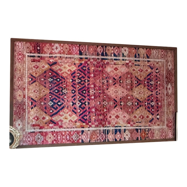 Loloi Framed Woven Textile Wall Art, 3' X 4' For Sale