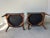 Wood John Lubberts and Lambert Mulder / Klimos - Style Slipper Lounge Chairs a Pair/Sold For Sale - Image 7 of 12
