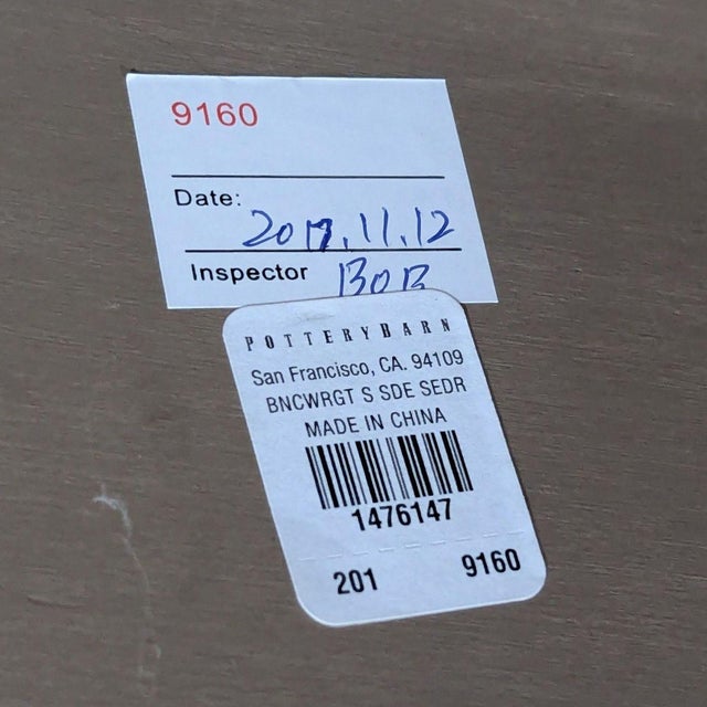 Pottery Barn Benchwright Square End Table For Sale - Image 9 of 11