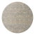 Angela Rose x Loloi Blake Rug Sky / Beige 5'-3" x 5'-3" Round Area Rug For Sale