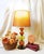 An authentic vintage housewares release from Pier 1's celebrated late-20th-century home runs, this lamp showcases the...