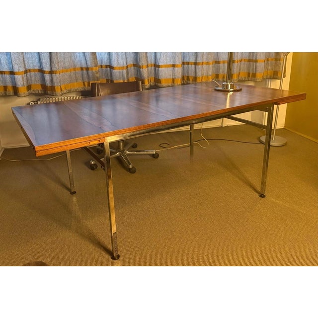 Dining Room Table for TV Unit attributed to Alain Richard, 1958 For Sale - Image 5 of 8