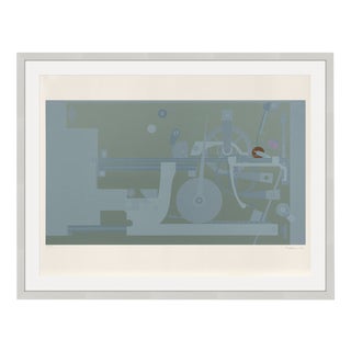 Roger Nellens, Composition, 1972, Screenprint For Sale