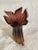 Archimede Seguso Murano Art Glass Vase by Archimedean Seguso “Amber to Purple” For Sale - Image 4 of 8