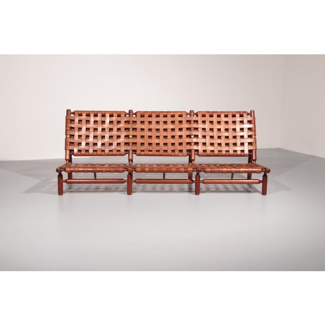 Three-Seater Sofa by Ilmari Tapiovaara for Paolo Arnaboldi, Italy, 1957 For Sale - Image 14 of 14