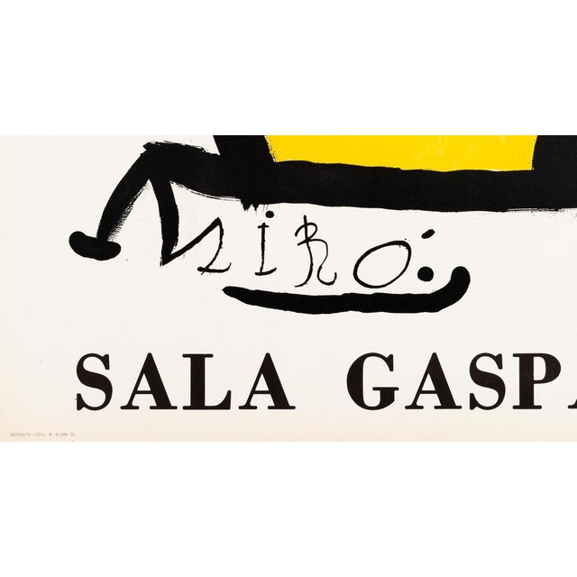 Joan Miro, Tarragona Carpet, Original Signed Lithograph For Sale - Image 4 of 5