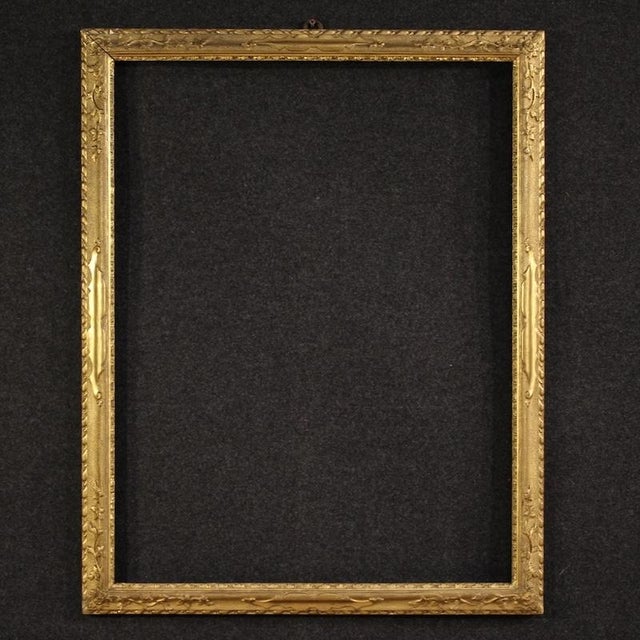 Antique Italian Gilded Frame, 1880 For Sale - Image 14 of 14