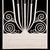 Exceptional Pair of Art Deco Style Iron Door Panels. For Sale - Image 4 of 5