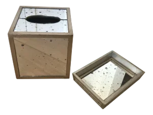 Pigeon & Poodle Atwater Tissue Box and Soap Dish