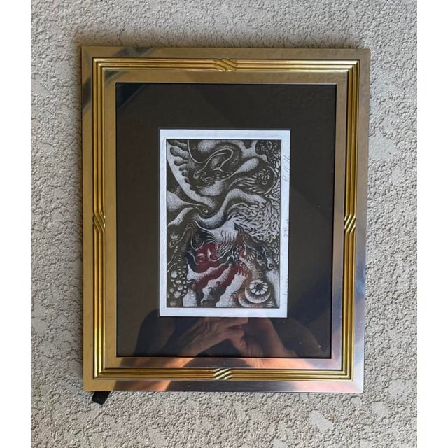 Post Modern Set of 3 Frames Oval frame made for a 5x 7 picture Small rectangle size : see pics Large rectangle see pics...