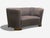 Mid-Century Modern Danish Modern, Banana Sofa, Stained Beech, Fabric, Denmark, 1930s For Sale - Image 3 of 10