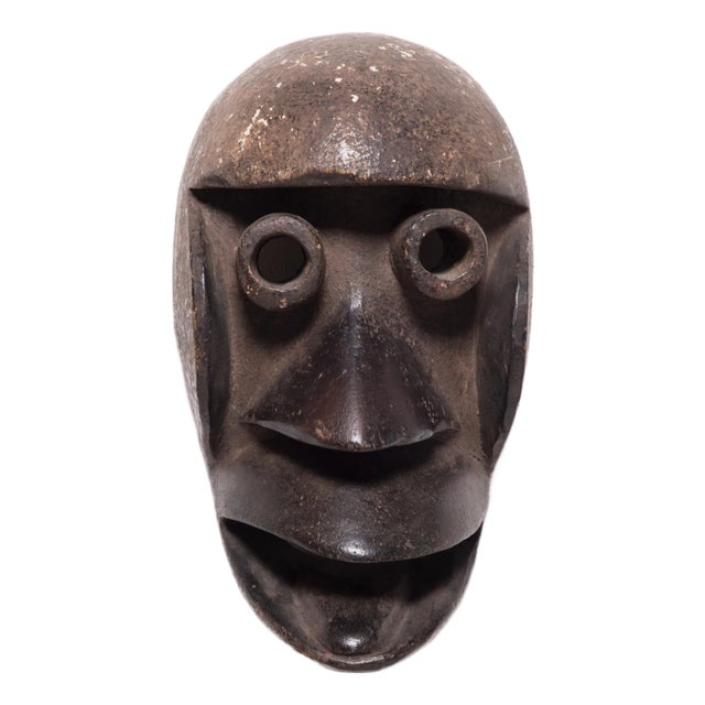 Vintage African Dan Bu Gle Monkey Mask, C. 1900 For Sale