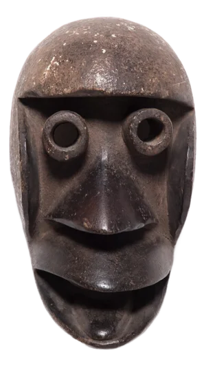 Vintage African Dan Bu Gle Monkey Mask, C. 1900