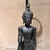 Antique Thai/Khmer-Style Bronze Standing Buddha Table Lamps Hollywood Regency For Sale In San Diego - Image 6 of 18