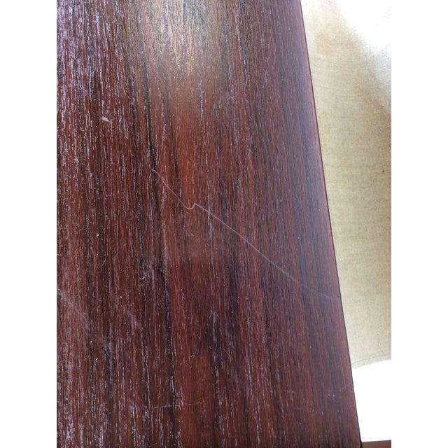Danish Modern Rosewood Magazine Table With Canvas For Sale - Image 15 of 18
