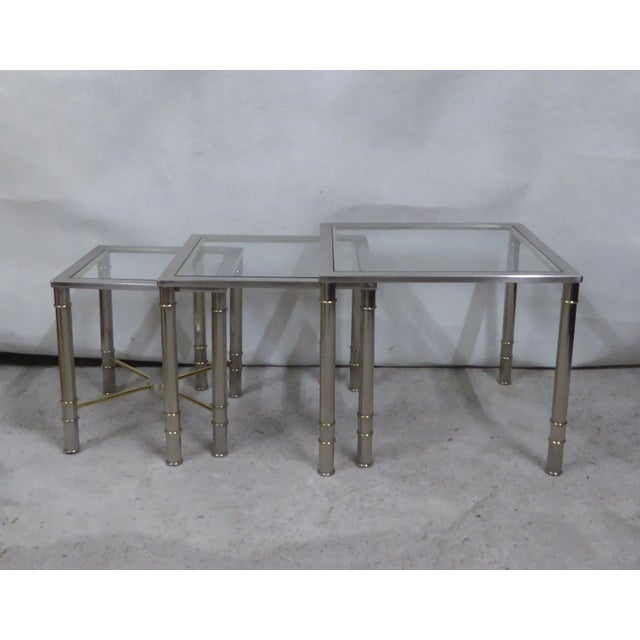 Cigogne Nesting Tables, Set of 3 For Sale - Image 13 of 13