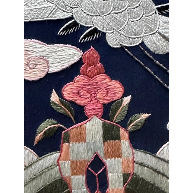 Korean Embroidery Civil Rank Badges Joseon Dynasty For Sale - Image 4 of 12