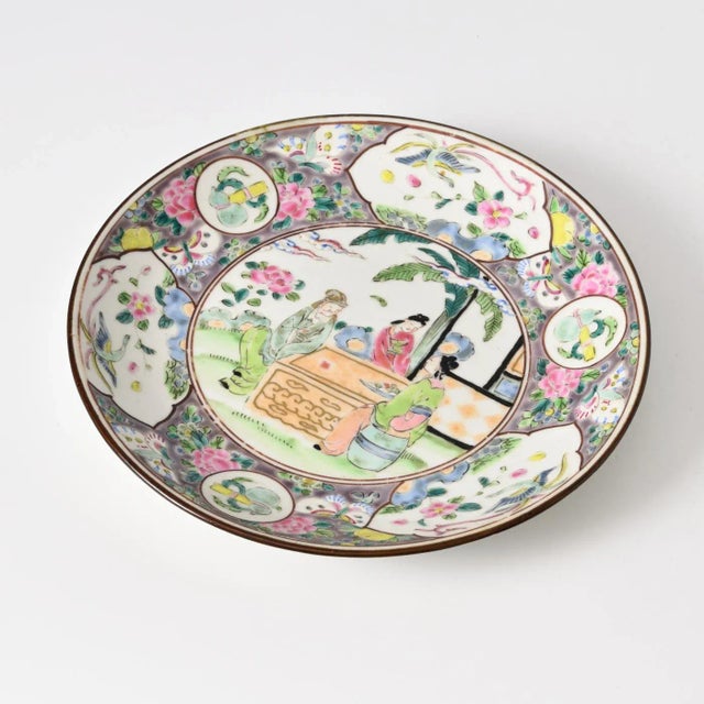 Japanese Arita Porcelain Plate, 1890s, in Very Good conditions. Designed before 1890