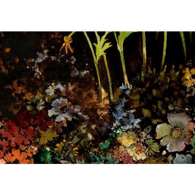 "Yellow Daises" - Watercolor on Illustration Board by Olga Degles For Sale - Image 4 of 9