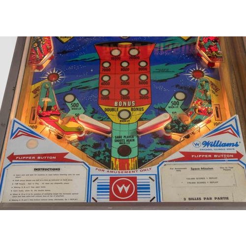 Vintage Space Mission Pinball, 1976 For Sale - Image 11 of 18
