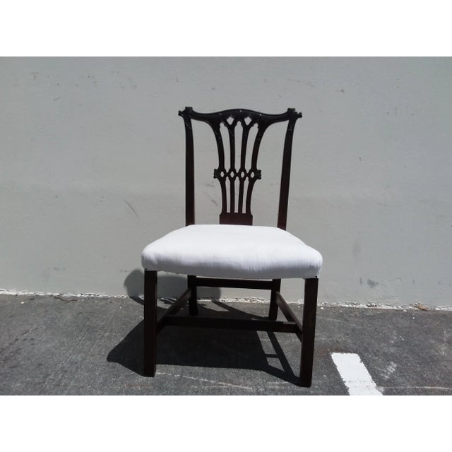 1940s American Federal Style Side Chair or Desk Chair For Sale - Image 5 of 8