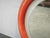 Glass Italian Space Age Illuminated Round Wall Mirror, 1970s For Sale - Image 7 of 13
