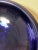 Large Mid Century Cobalt Blue Mercury Glass Bowl Style of Luis Barragan For Sale - Image 4 of 12