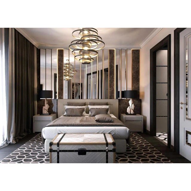 Contemporary Patterned Leather Nightstand by Jacobo Ventura for C.A. Spanish Handicraft For Sale - Image 3 of 13