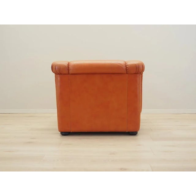 Danish Red Armchair, Denmark, 1970s For Sale - Image 6 of 18