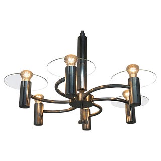 Propeller Chandelier, 1930s For Sale