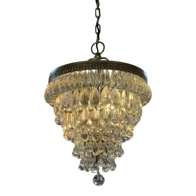 Pottery Barn Clarissa Round Chandelier For Sale
