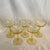 Traditional Heisey Tall Champagne Coupes "Old Dominion Sahara Yellow" Set of 5 For Sale - Image 3 of 7