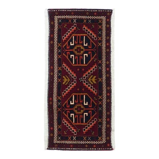 Vintage Shiraz Rug 1'8'' x 3'10'' For Sale
