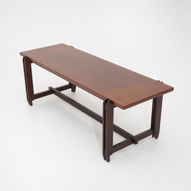 Rectangular Teak Coffee Table, 1960s For Sale - Image 4 of 15