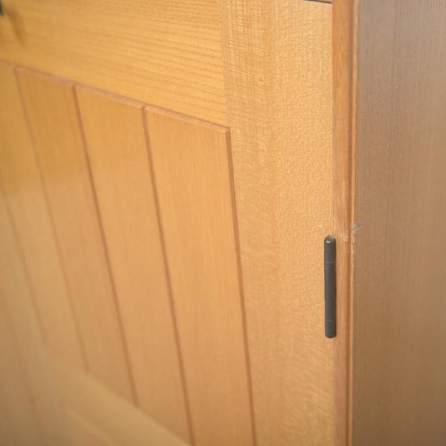 Vintage Cabinet in Elm by Mogens Koch, 1970s For Sale - Image 8 of 16