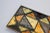 Glass Mid-Century Modern Cut Glass Mosaic Tile Trinket Tray For Sale - Image 7 of 9