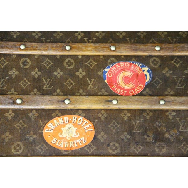Woven Canvas Mail Trunk from Louis Vuitton For Sale - Image 12 of 18