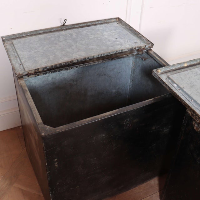 Storage Bins, 1920s, Set of 2 For Sale - Image 6 of 9