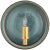 Christopher Spitzmiller for Visual Comfort Signature Leeds Small Round Sconce in Oslo Blue For Sale