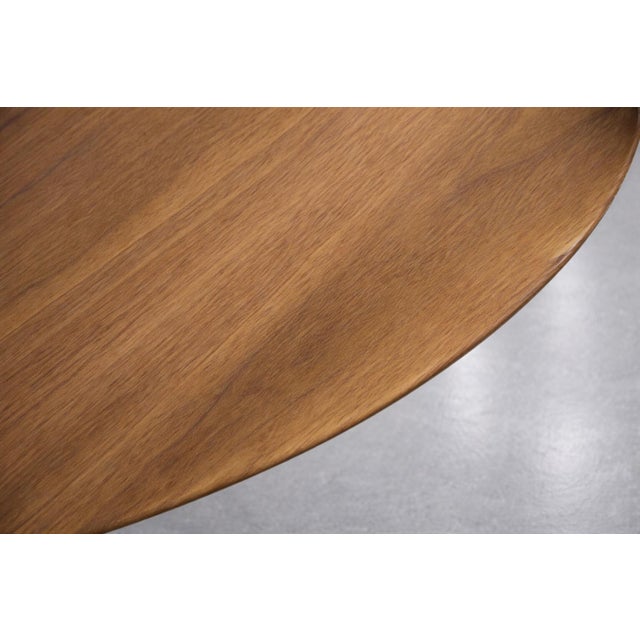 Brown Vintage Scandinavian Round Trippo Table by Ulla Christiansson for Karl Andersson & Söner, 2000 For Sale - Image 8 of 14