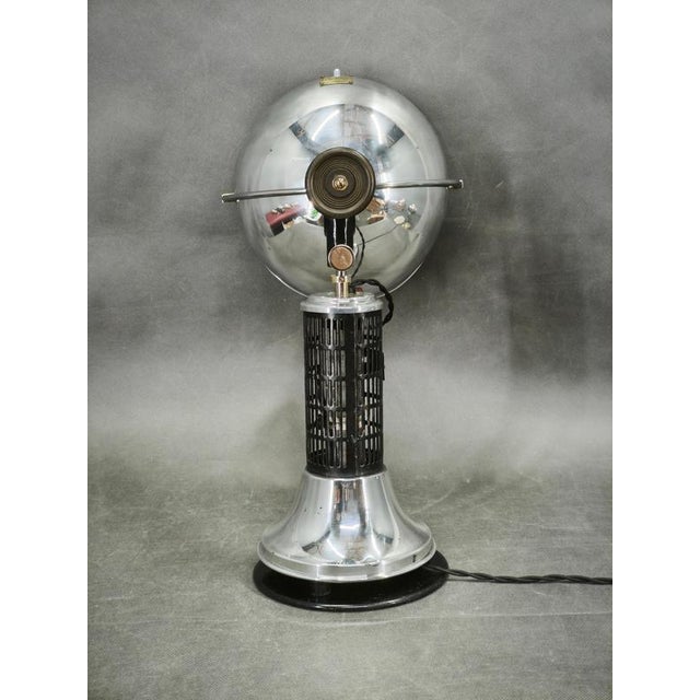 1930s Vintage Bauhaus Adjustable Table Lamp in Chrome, Germany, 1930s For Sale - Image 5 of 15