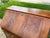 Wood Antique Chippendale Flame Walnut Slant Front Secretary Desk For Sale - Image 7 of 17