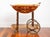 Wood Vintage Italian Marquetry Bar Cart With Serving Tray For Sale - Image 7 of 11