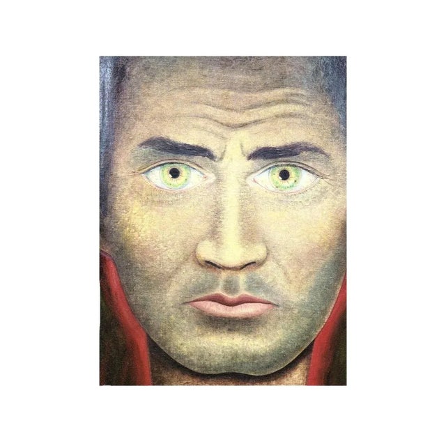 Vintage Arthur Horsfall Oil Painting on Canvas Self Portrait, Artist Signed, 1946 For Sale In Philadelphia - Image 6 of 8