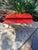 2000 - 2009 Modern Red Lacquered Desk and Chair For Sale - Image 5 of 14