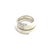 1990s Gucci Estate Ring Size 5 Sterling Silver 13.5 mm For Sale - Image 4 of 5