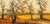 Morris Katz (Polish-American, 1932-2010), Contemporary Autumn Landscape, 1971, Oil Impasto On Board, Depicting leafless...