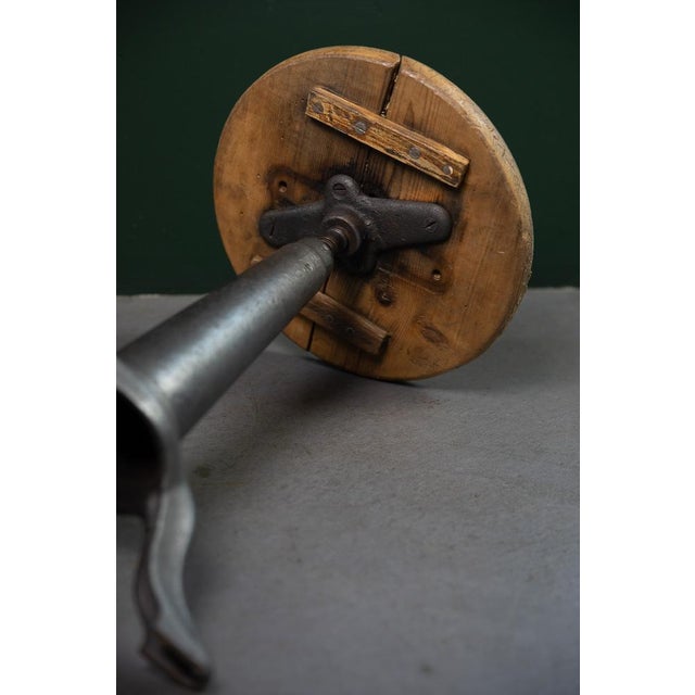 1930s Vintage Industrial Stool, 1930s For Sale - Image 5 of 8